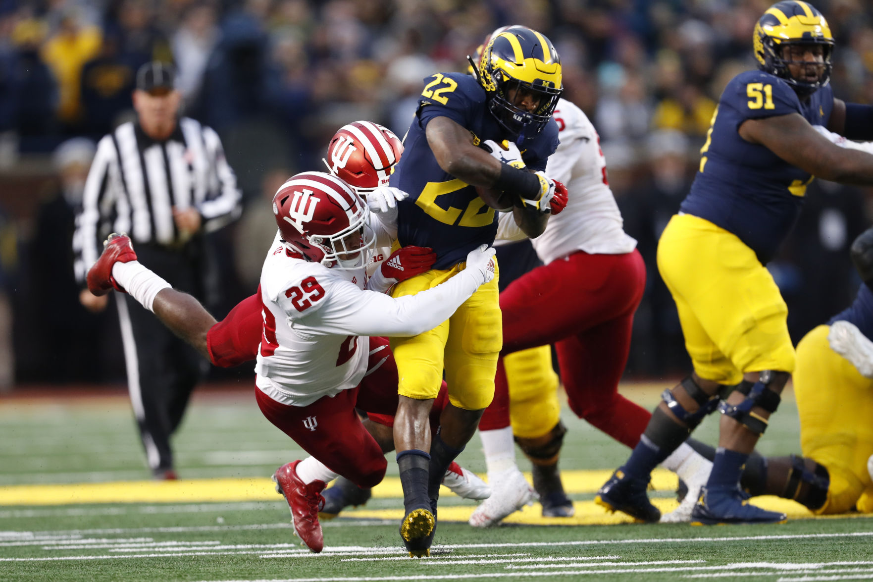 Indiana Michigan Football